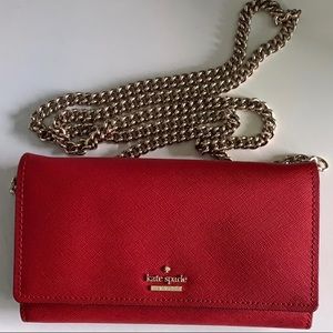 Kate spade spencer chain wallet crossbody